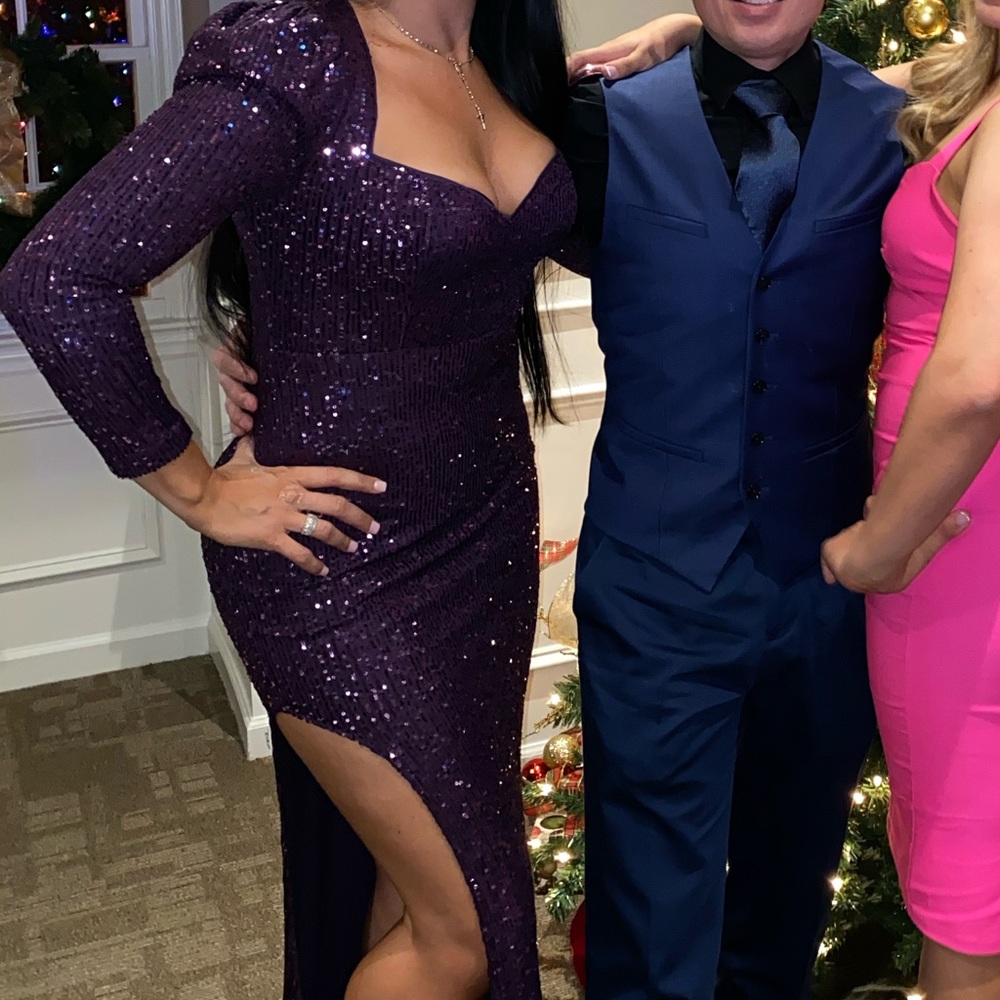 Fashion nova sequined dress